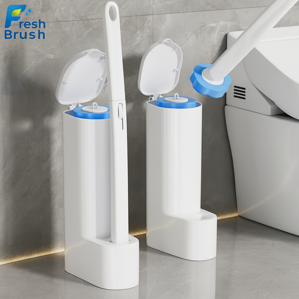 FreshBrush™ Innowacyjna szczotka do sedesu z odświeżającymi wkładami
