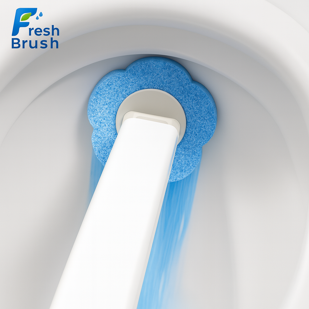 FreshBrush™ Innowacyjna szczotka do sedesu z odświeżającymi wkładami