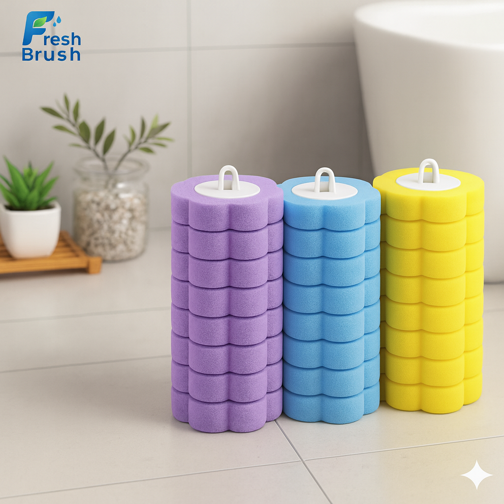 FreshBrush™ Innowacyjna szczotka do sedesu z odświeżającymi wkładami